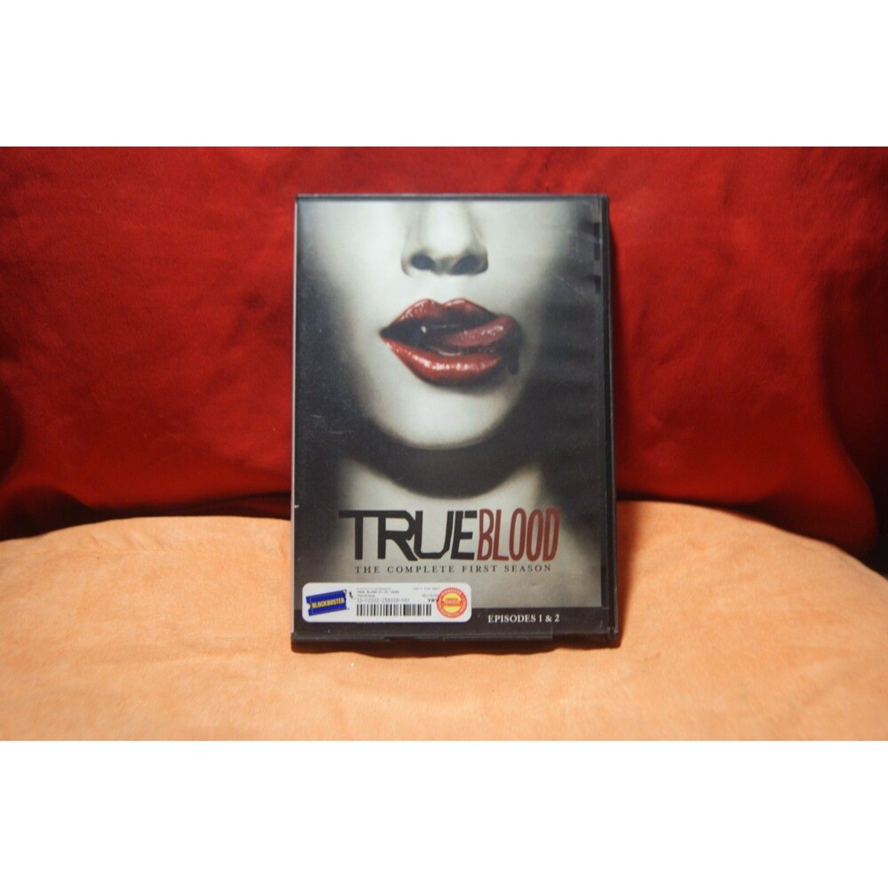True Blood - The  First Season DVD, 2009, Episode 1 &2 Blockbuster Vampires Fey